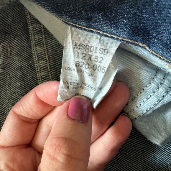 Vintage Wrangler For Women Straight Leg Mom Jeans Made in USA Size 32 - Picture 4 of 6